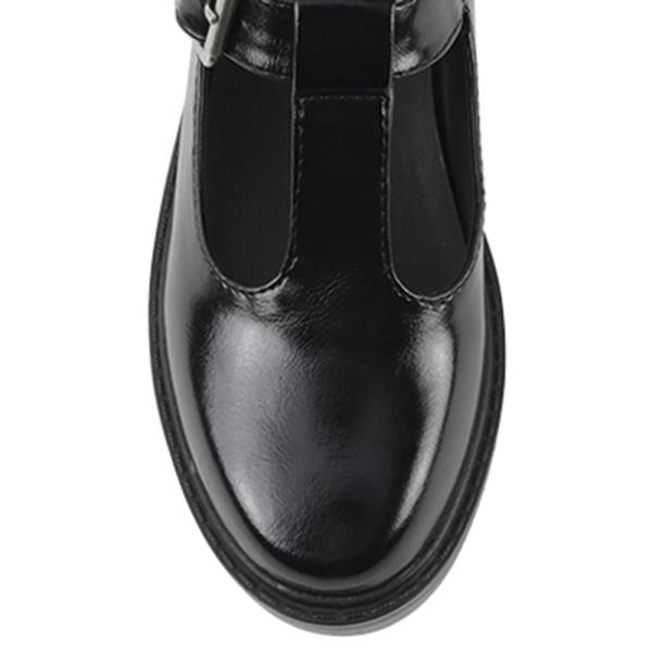 CLASSIC BUCKLE CHUNKY PLATFORM HEEL