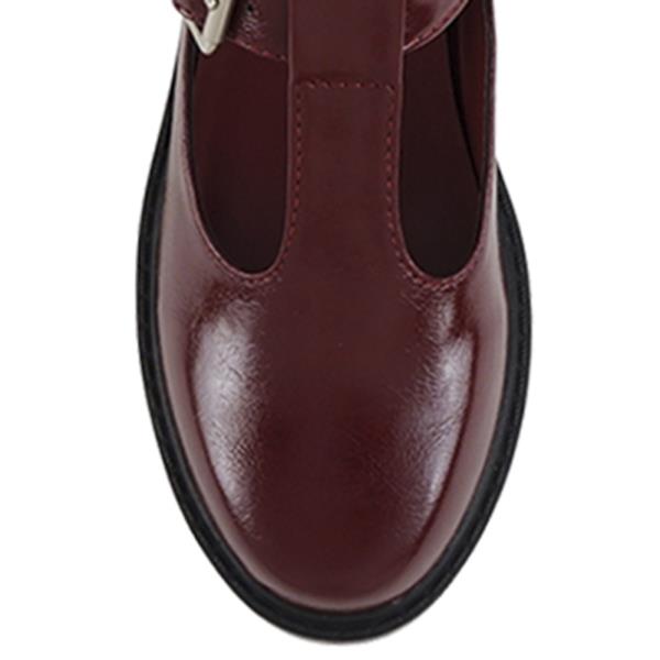 CLASSIC BUCKLE CHUNKY PLATFORM HEEL