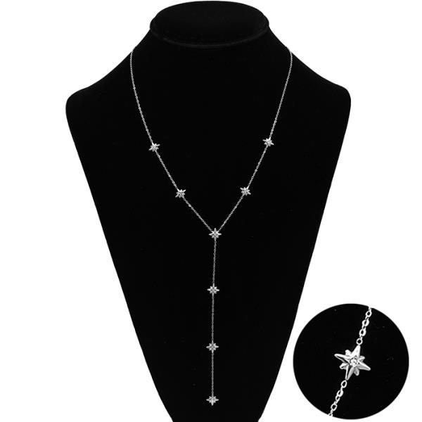 GOLD DIPPED Y NECKLACE