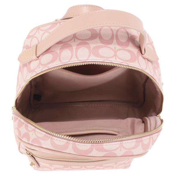2IN1 OVAL PRINT TEXTURED BACKPACK W WALLET SET