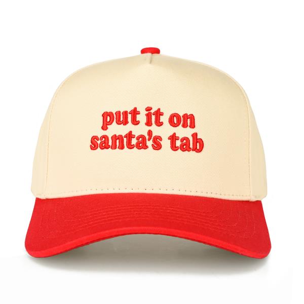 CC PUT IT ON SANTAS TAB TRUCKER HAT
