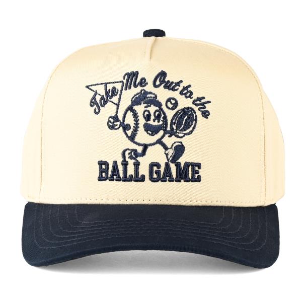 CC TAKE ME OUT TO THE BALL GAME CAP