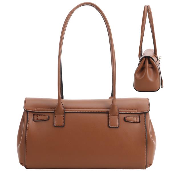 2IN1 MODERN SMOOTH SHOULDER BAG W WALLET SET