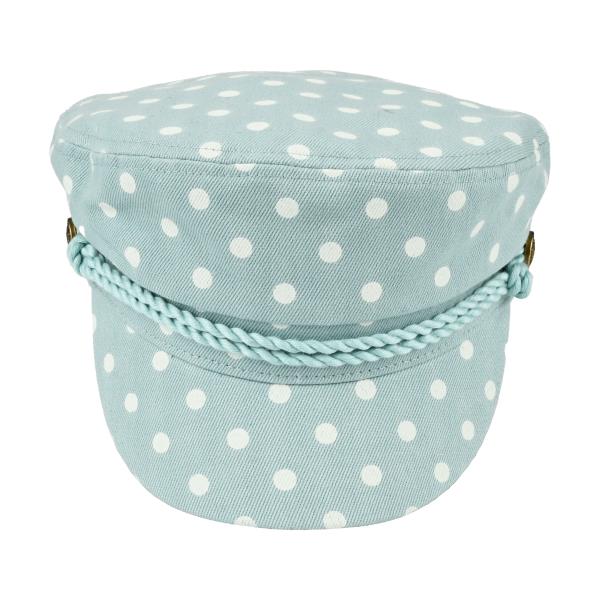 CC COTTON POLKA DOT FISHERMAN CAP