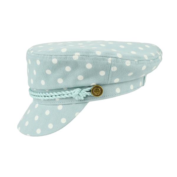 CC COTTON POLKA DOT FISHERMAN CAP