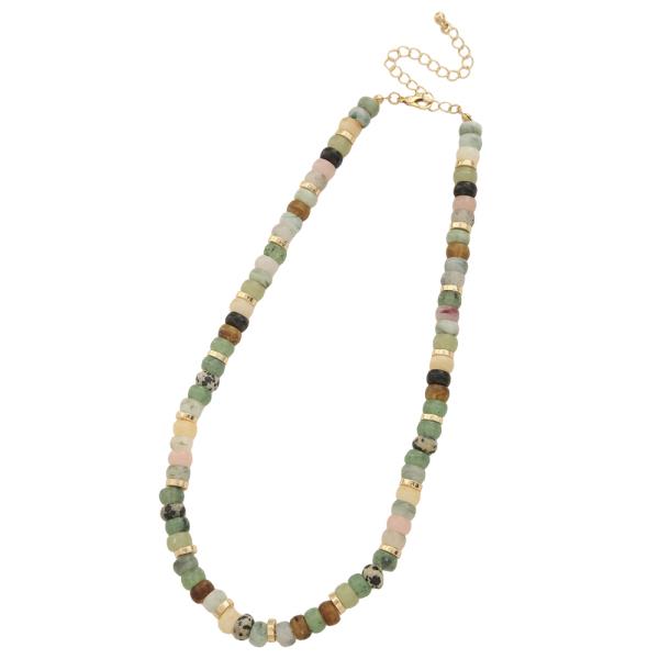 MIX MULTI COLOR BEAD NECKLACE