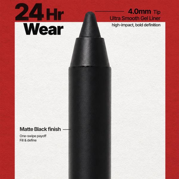 MOIRA 24HR BOLD GEL LINER