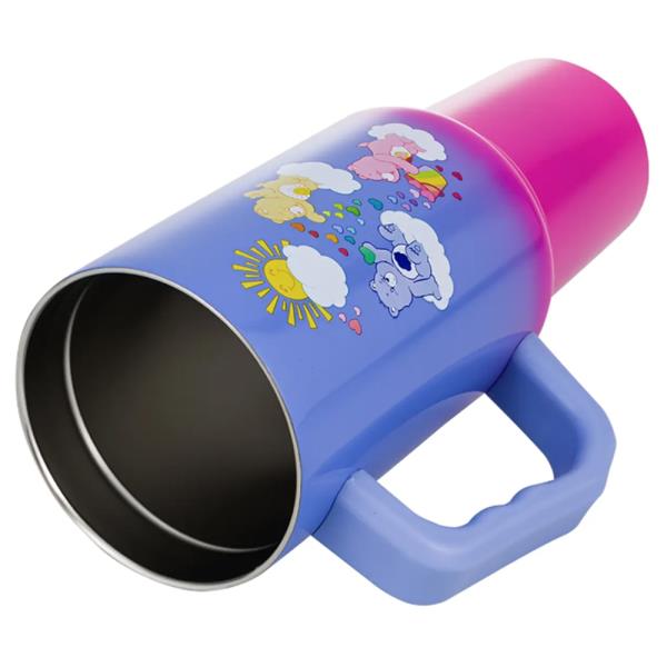 CARE BEARS STAINLESS STEEL TUMBLER W HANDLE