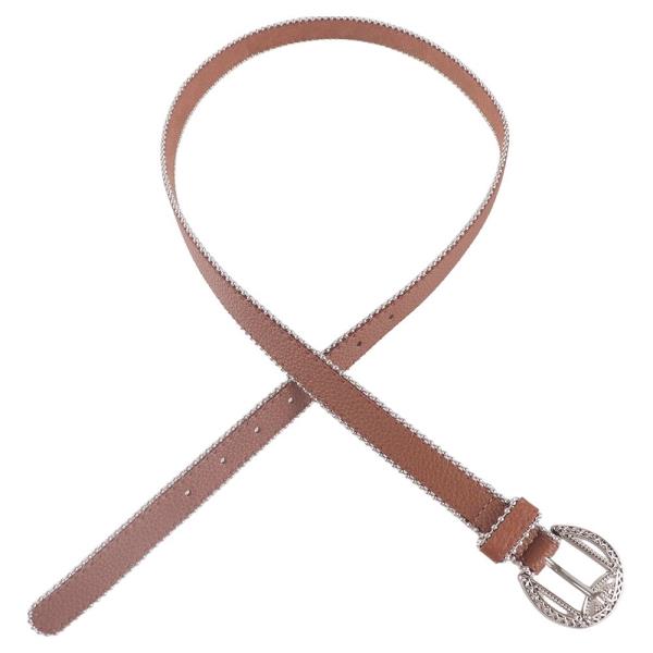 WESTERN RHINESTONE BUCKLE BELT