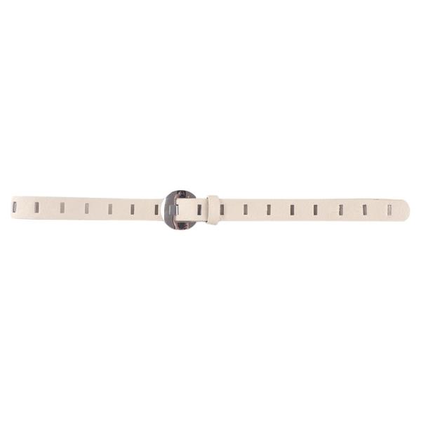 THIN ROUND METAL BUCKLE BELT