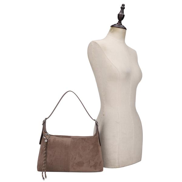 CHIC SUEDE SHOULDER BAG