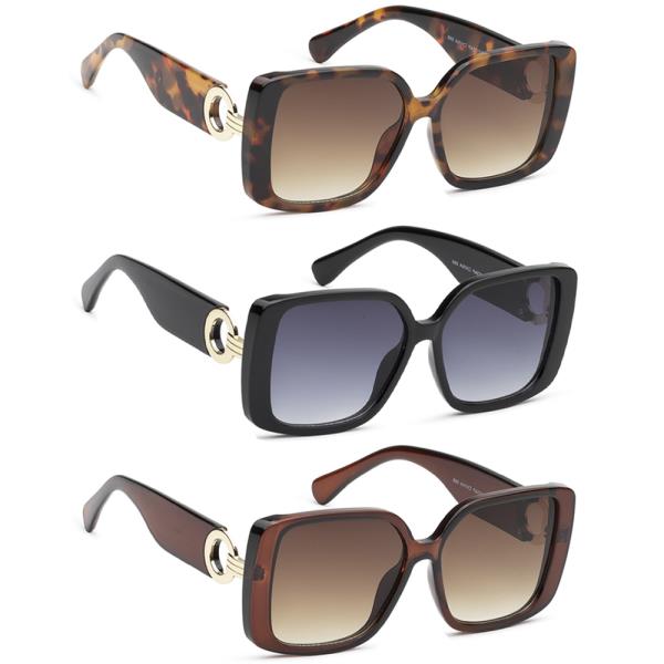 CHIC SQUARE SUNGLASSES 1DZ