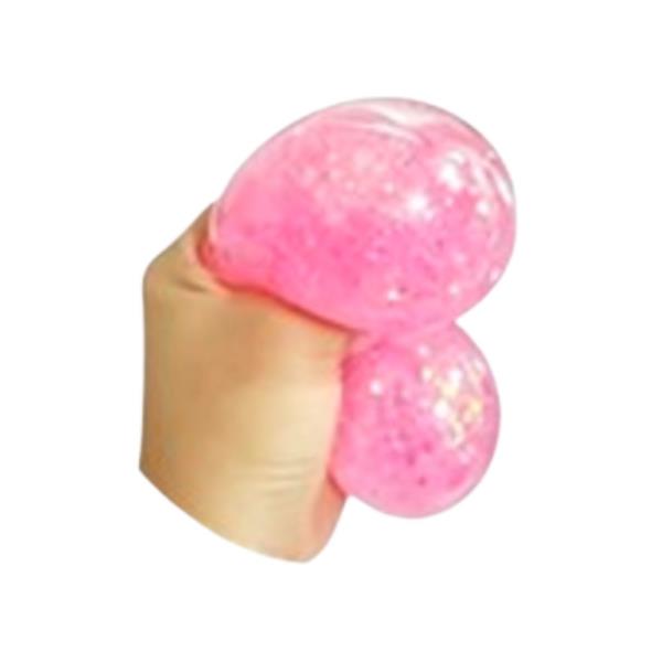 GLOW IN THE DARK DUMPLING SQUISHY SQUEEZE TOY (12 UNITS)
