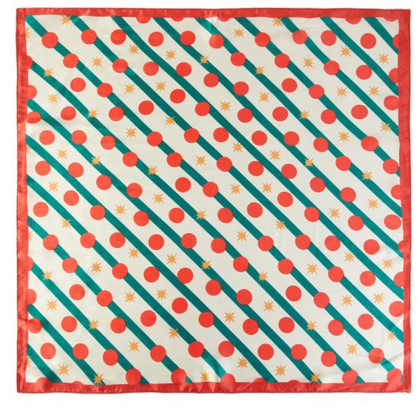 FESTIVE HOLIDAY PRINT BANDANA