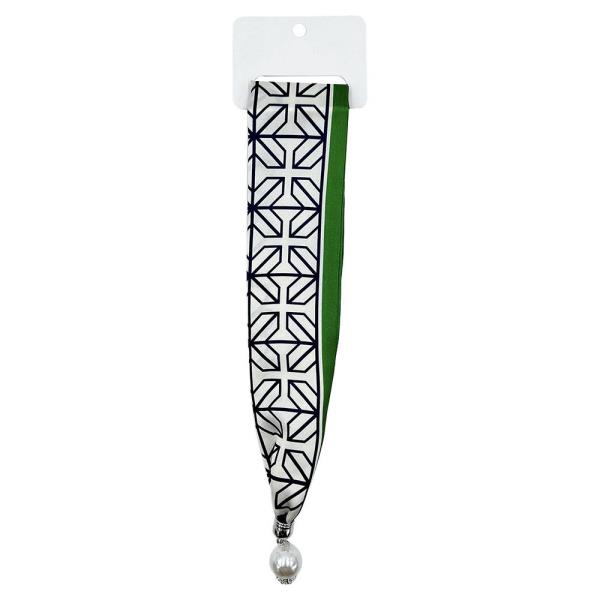 PRINT SCARF NECKLACE