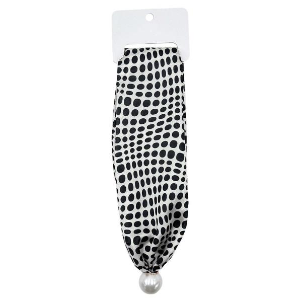 PRINT SCARF NECKLACE