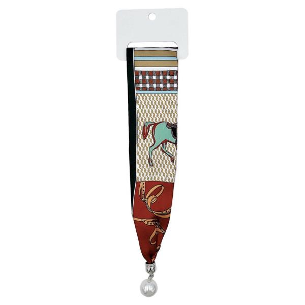 HORSE SCARF NECKLACE