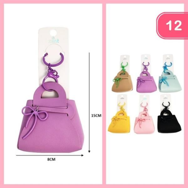 MINI PURSE KEYCHAIN (12 UNITS)