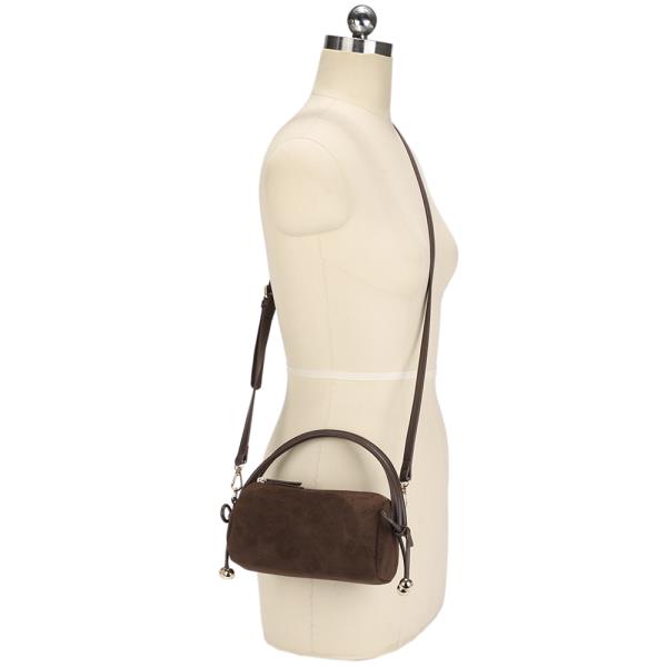 TEXTURED CHIC HANDLE CROSSBODY BAG