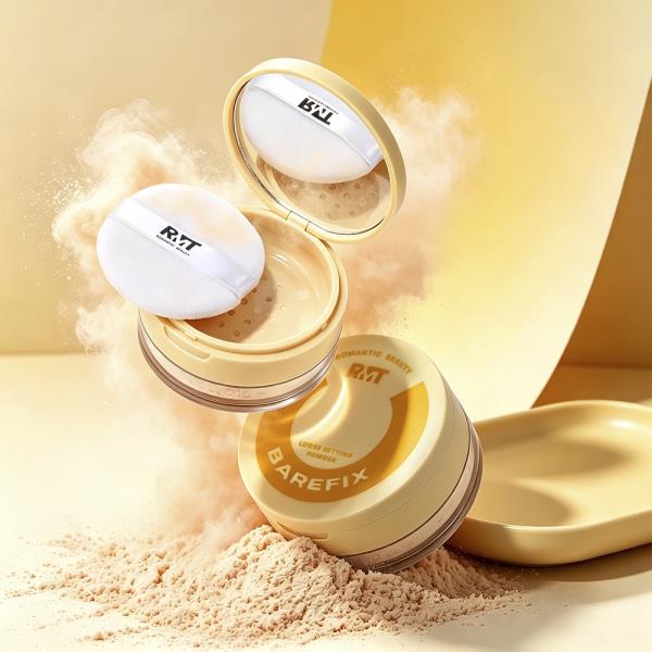 ROMANTIC BEAUTY BAREFIX BANANA LOOSE SETTING POWDER (12 UNITS)