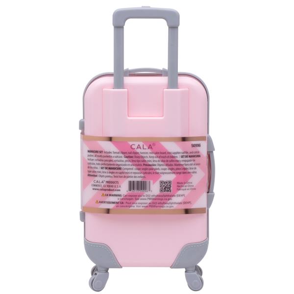 CALA CARRY ON MANI 6PC SET W SUITCASE